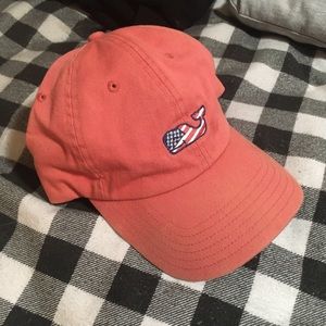 Vineyard Vines Whale Logo Embroidered Cap
